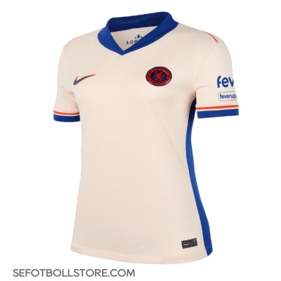 Chelsea Christopher Nkunku #18 Replika Bortatröja Dam 2024-25 Kortärmad Chelsea Christopher Nkunku #18 Replika Bortatröja Dam 2024-25 Kortärmad